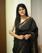 Actress Megha Akash at Manu Charitra Movie Trailer Launch Pictures 13