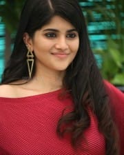 Actress Megha Akash at Raja Raja Chora Movie Interview Pictures