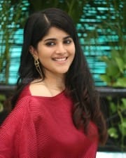 Actress Megha Akash at Raja Raja Chora Movie Interview Pictures