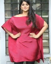 Actress Megha Akash at Raja Raja Chora Movie Interview Pictures