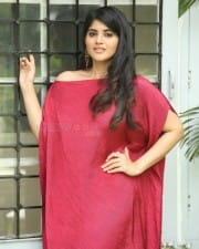 Actress Megha Akash at Raja Raja Chora Movie Interview Pictures