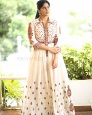 Actress Megha Akash at Ravanasura Interview Photos 04