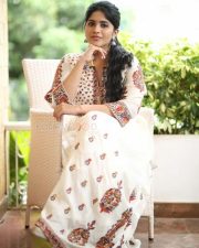 Actress Megha Akash at Ravanasura Interview Photos 16