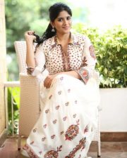 Actress Megha Akash at Ravanasura Interview Photos 17