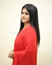 Actress Megha Akash at Ravanasura Movie Pre Release Event Stills 01