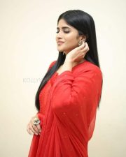 Actress Megha Akash at Ravanasura Movie Pre Release Event Stills 02
