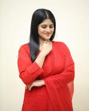 Actress Megha Akash at Ravanasura Movie Pre Release Event Stills 14