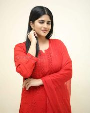 Actress Megha Akash at Ravanasura Movie Pre Release Event Stills 15