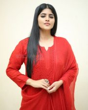 Actress Megha Akash at Ravanasura Movie Pre Release Event Stills 17
