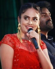 Actress Nandita Swetha At Seven Movie Single Track And Teaser Launch Pictures