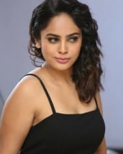 Actress Nandita Swetha Black Dress Photo Shoot Pictures