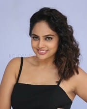 Actress Nandita Swetha Black Dress Photo Shoot Pictures