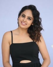 Actress Nandita Swetha Black Dress Photo Shoot Pictures