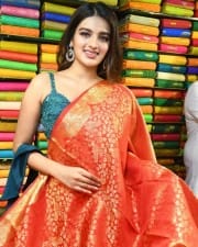 Actress Nidhhi Agerwal At Klm Shopping Mall In Secunderabad Photos