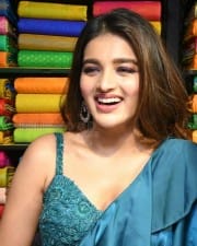 Actress Nidhhi Agerwal At Klm Shopping Mall In Secunderabad Photos