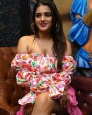 Actress Nidhhi Agerwal Inaugurates Girlfriend Mandi Restaurant in Gachibowli Photos 15