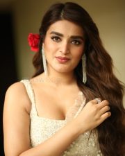 Actress Nidhhi Agerwal at Hari Hara Veera Mallu Movie Press Meet Photos 05