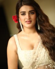 Actress Nidhhi Agerwal at Hari Hara Veera Mallu Movie Press Meet Photos 06