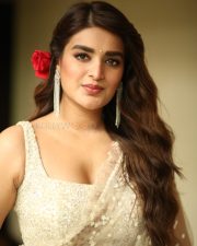 Actress Nidhhi Agerwal at Hari Hara Veera Mallu Movie Press Meet Photos 07