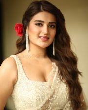Actress Nidhhi Agerwal at Hari Hara Veera Mallu Movie Press Meet Photos 11