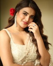 Actress Nidhhi Agerwal at Hari Hara Veera Mallu Movie Press Meet Photos 13