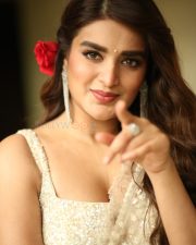 Actress Nidhhi Agerwal at Hari Hara Veera Mallu Movie Press Meet Photos 14