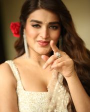 Actress Nidhhi Agerwal at Hari Hara Veera Mallu Movie Press Meet Photos 15