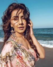 Actress Nikki Galrani Latest Beach Photoshoot Pictures