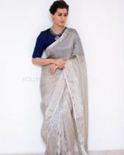 Actress Nikki Galrani Saree Photoshoot Stills