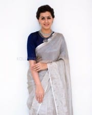 Actress Nikki Galrani Saree Photoshoot Stills