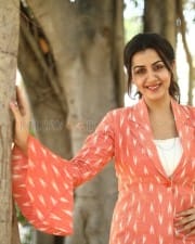 Actress Nikki Galrani Stills At Kee Movie Press Meet