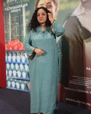 Actress Nithya Menen at Thalaivan Thalaivii Pre Release Event Photos 11