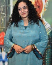 Actress Nithya Menen at Thalaivan Thalaivii Pre Release Event Photos 20