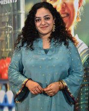 Actress Nithya Menen at Thalaivan Thalaivii Pre Release Event Photos 21