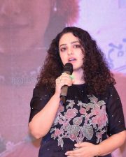 Actress Nithya Menon at Skylab Movie Trailer Launch Pictures 04
