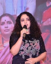 Actress Nithya Menon at Skylab Movie Trailer Launch Pictures 05