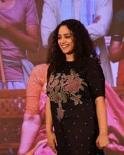 Actress Nithya Menon at Skylab Movie Trailer Launch Pictures 09