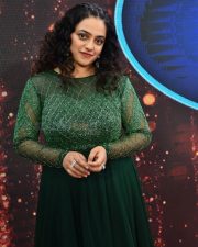 Actress Nithya Menon at Telugu Indian Idol Mega Unveil Press Meet Photos 01