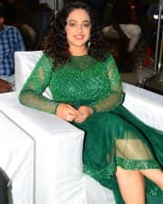 Actress Nithya Menon at Telugu Indian Idol Mega Unveil Press Meet Photos 02