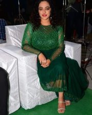 Actress Nithya Menon at Telugu Indian Idol Mega Unveil Press Meet Photos 04