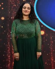 Actress Nithya Menon at Telugu Indian Idol Mega Unveil Press Meet Photos 08