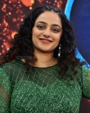 Actress Nithya Menon at Telugu Indian Idol Mega Unveil Press Meet Photos 09
