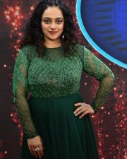 Actress Nithya Menon at Telugu Indian Idol Mega Unveil Press Meet Photos 13