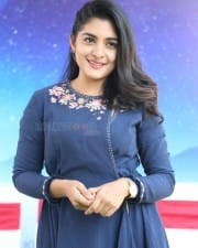 Actress Niveda Thomas At Swaasa Movie Launch Photos