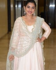 Actress Nivetha Thomas At Brochevarevarura Movie Pre Release Event Pictures