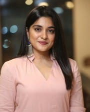 Actress Nivetha Thomas At Brochevarevarura Success Meet Pictures