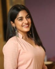 Actress Nivetha Thomas At Brochevarevarura Success Meet Pictures