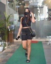 Actress Nora Fatehi at Bandra Salong Pictures