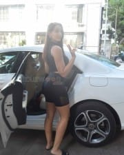 Actress Nora Fatehi at Bandra Salong Pictures