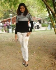 Actress Oviya In Marina Press Show Event Photos